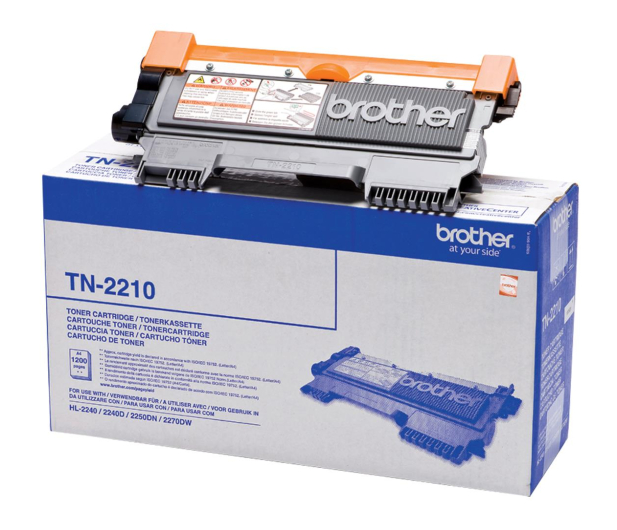 BROTHER Toner TN2210 Black - 62530 - zdjęcie